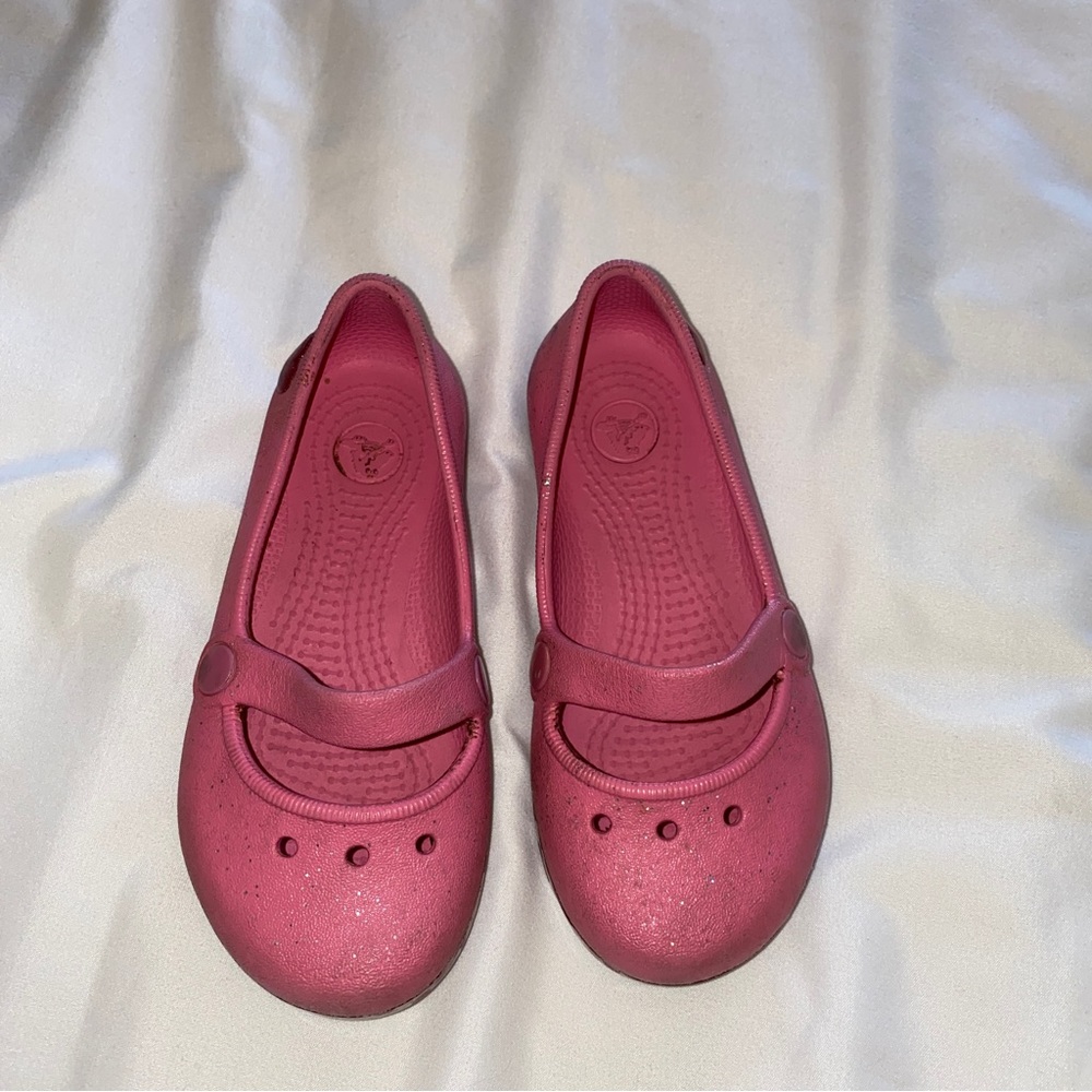 Pink Girl’s Crocs size 9